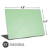 Celadon Solid Universal Laptop 12in (9.8 x 6.8in) Skin